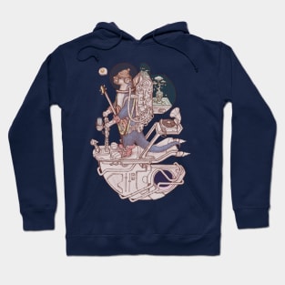 Otter space suits 02 Hoodie